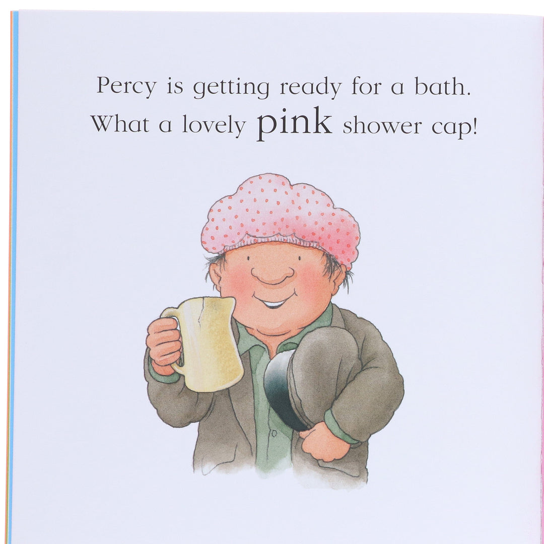 Percy the Park Keeper (ABC, 123, Colours & Opposites) Early Learning collection by Nick Butterworth 4 Picture Books Set - Ages 1-6 - Paperback