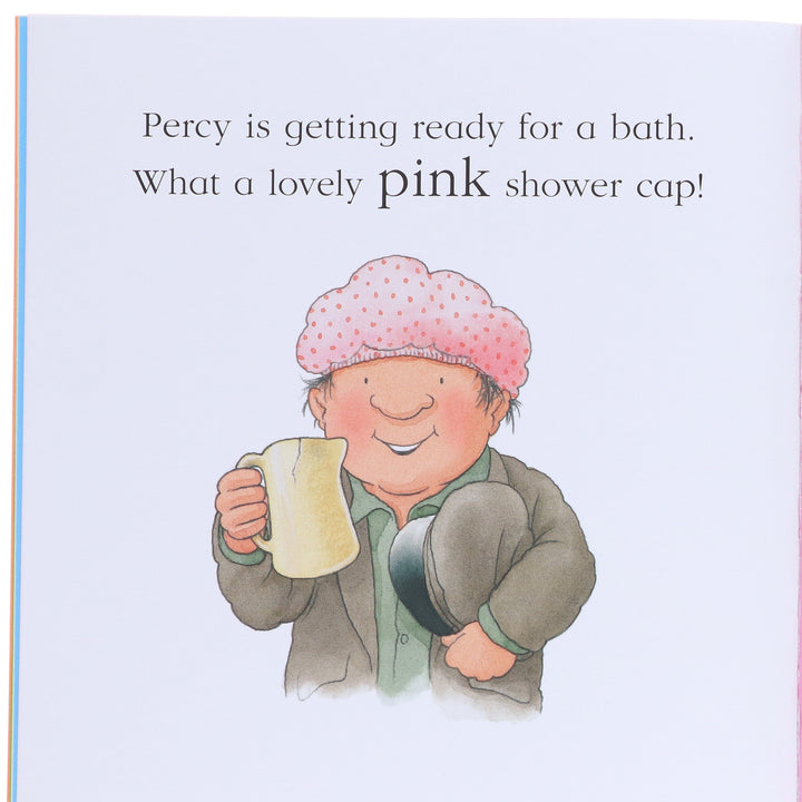 Percy the Park Keeper (ABC, 123, Colours & Opposites) Early Learning collection by Nick Butterworth 4 Picture Books Set - Ages 1-6 - Paperback