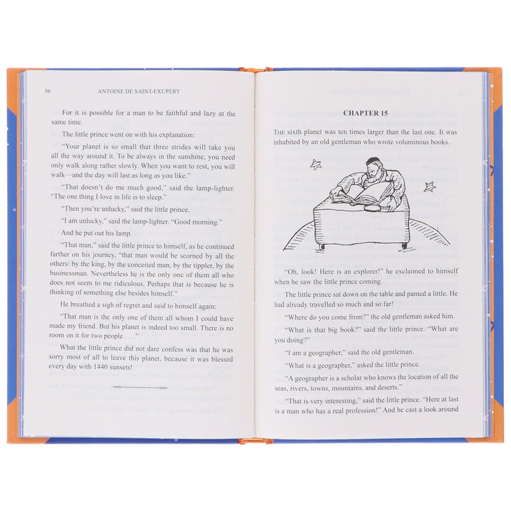 The Little Prince by Antoine De Saint Exupery - Fiction - Sprayed Edges Hardback