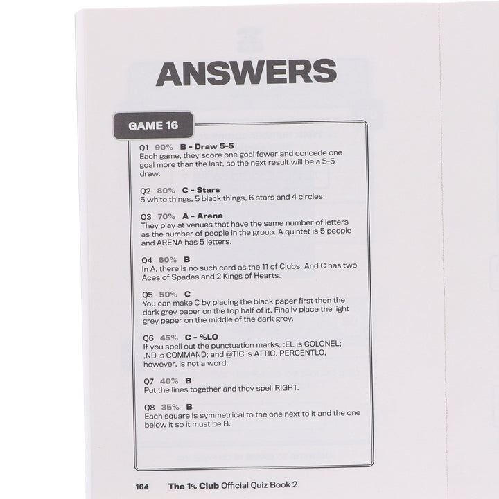 The 1% Club Official Quiz (Book 1&2) by BBC Studios 2 Books Collection Set - Non Fiction - Paperback