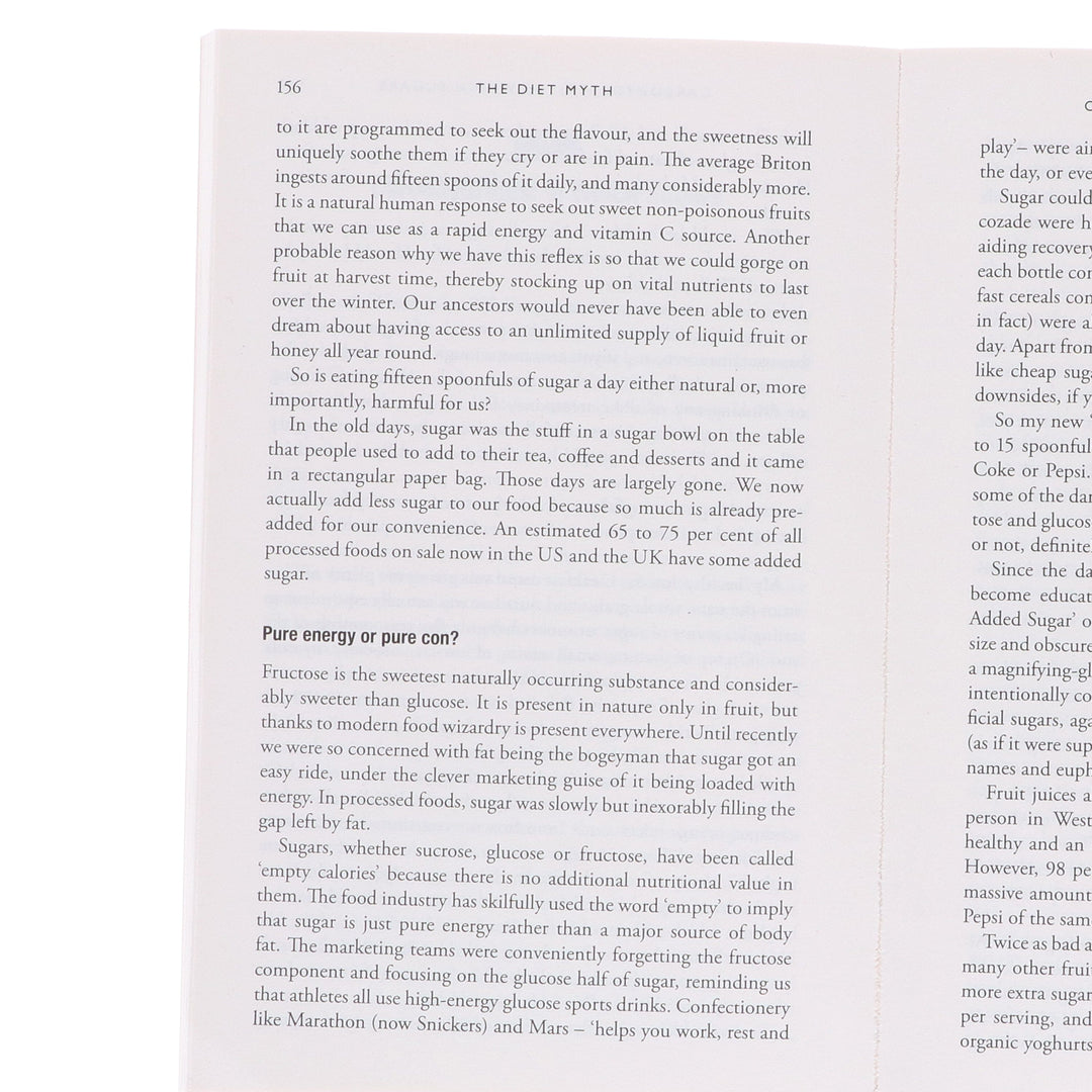 The Diet Myth: The Real Science Behind What We Eat by Tim Spector - Non Fiction - Paperback