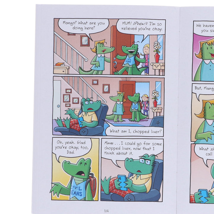 InvestiGators Series Books (6-8) by John Patrick Green 3 Books Collection Set - Ages 7-9 - Paperback