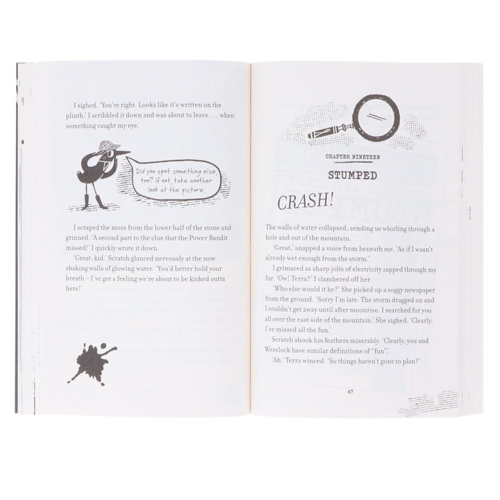 Werelock and Scratch Series by K.R. Thompson Illustrated 2 Books Collection Set - Ages 7+ - Paperback