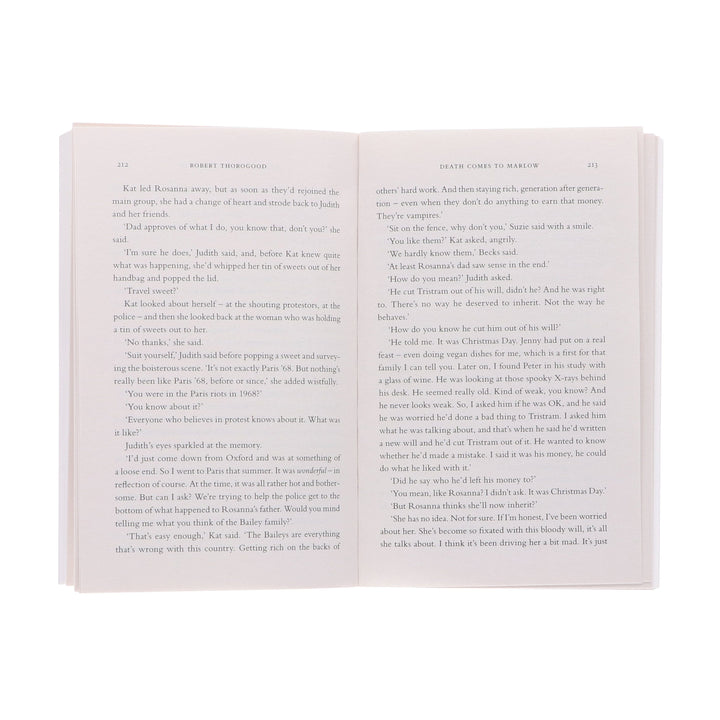 The Marlow Murder Club Mysteries By Robert Thorogood 3 Books Collection Set - Fiction - Paperback