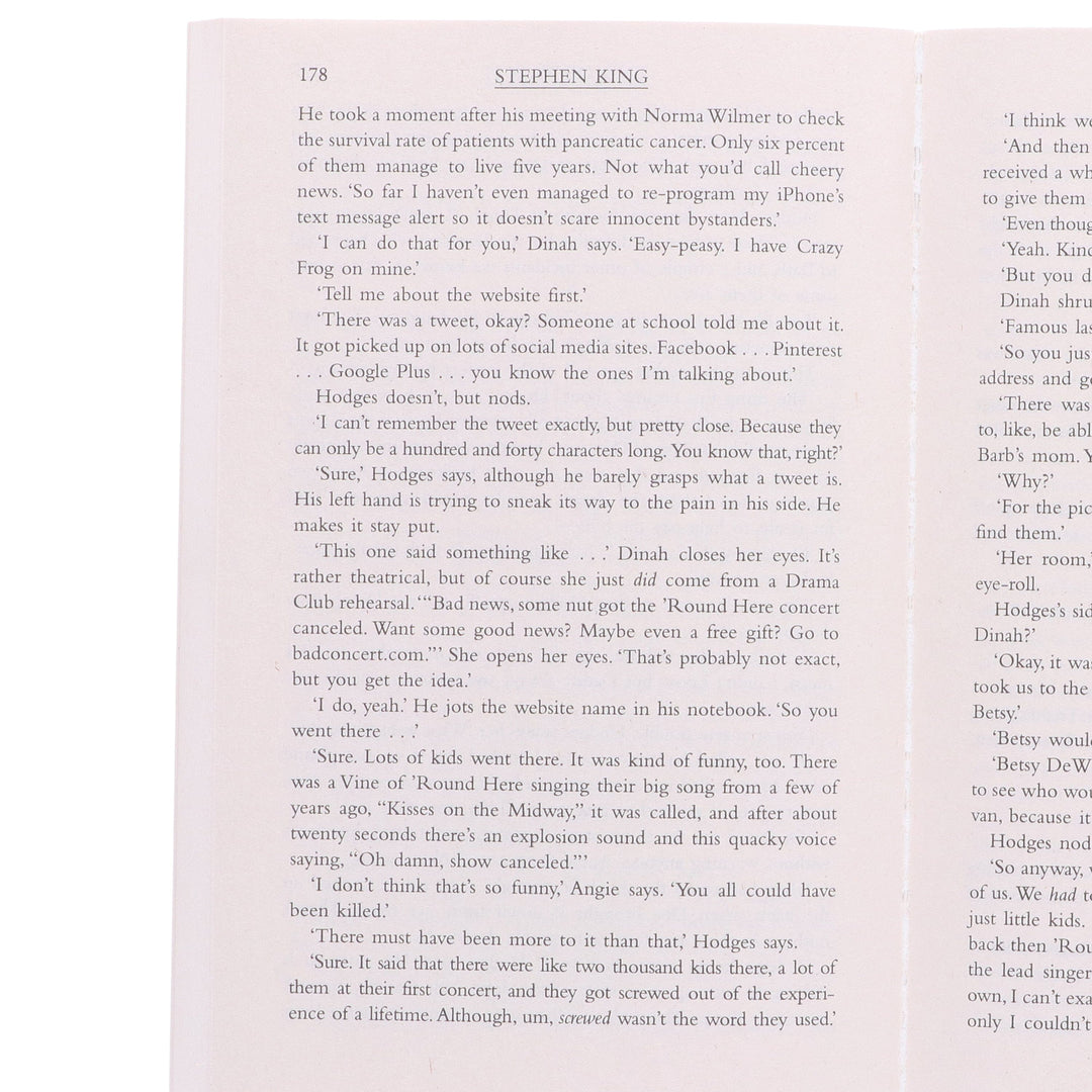 The Bill Hodges Trilogy by Stephen King 3 Books Collection Set - Fiction - Paperback