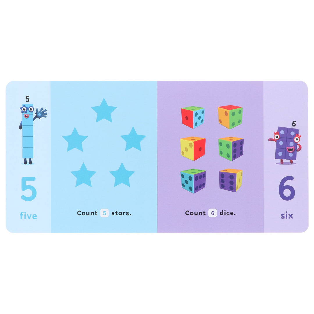 Numberblocks: First Numbers Jigsaw and Book: Learn to count with this Fun Numbers and Giant 36-piece jigsaw! - Ages 3+ - Board Book