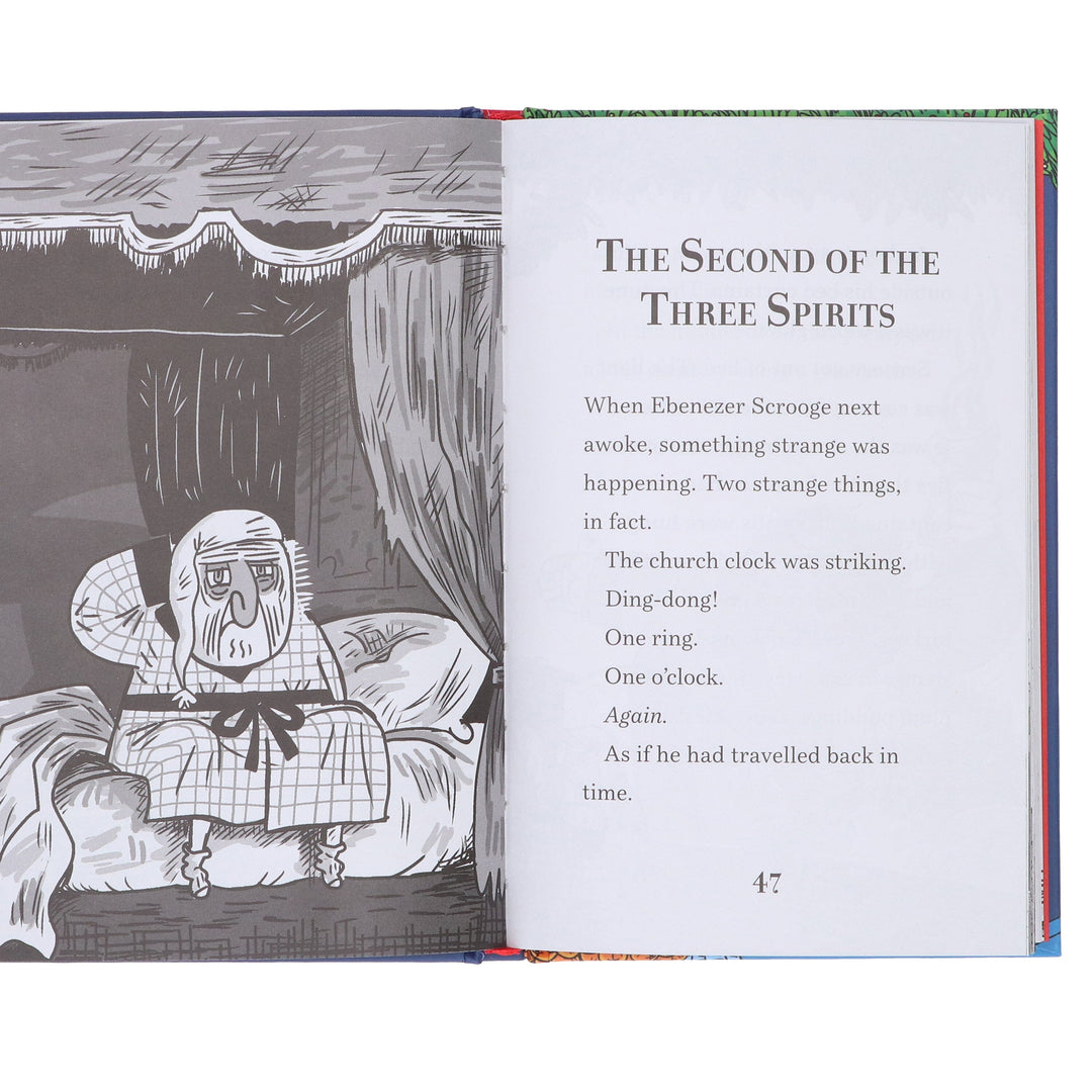 Charles Dickens: A Christmas Carol (Easy Classics): The Charles Dickens Children's Collection - Ages 7+ - Hardback