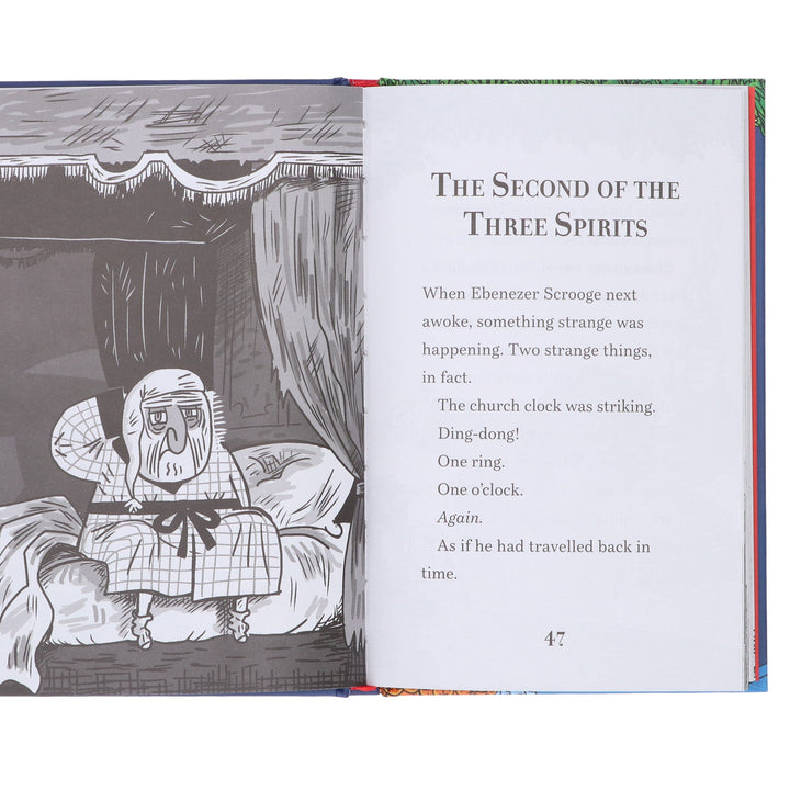 Charles Dickens: A Christmas Carol (Easy Classics): The Charles Dickens Children's Collection - Ages 7+ - Hardback
