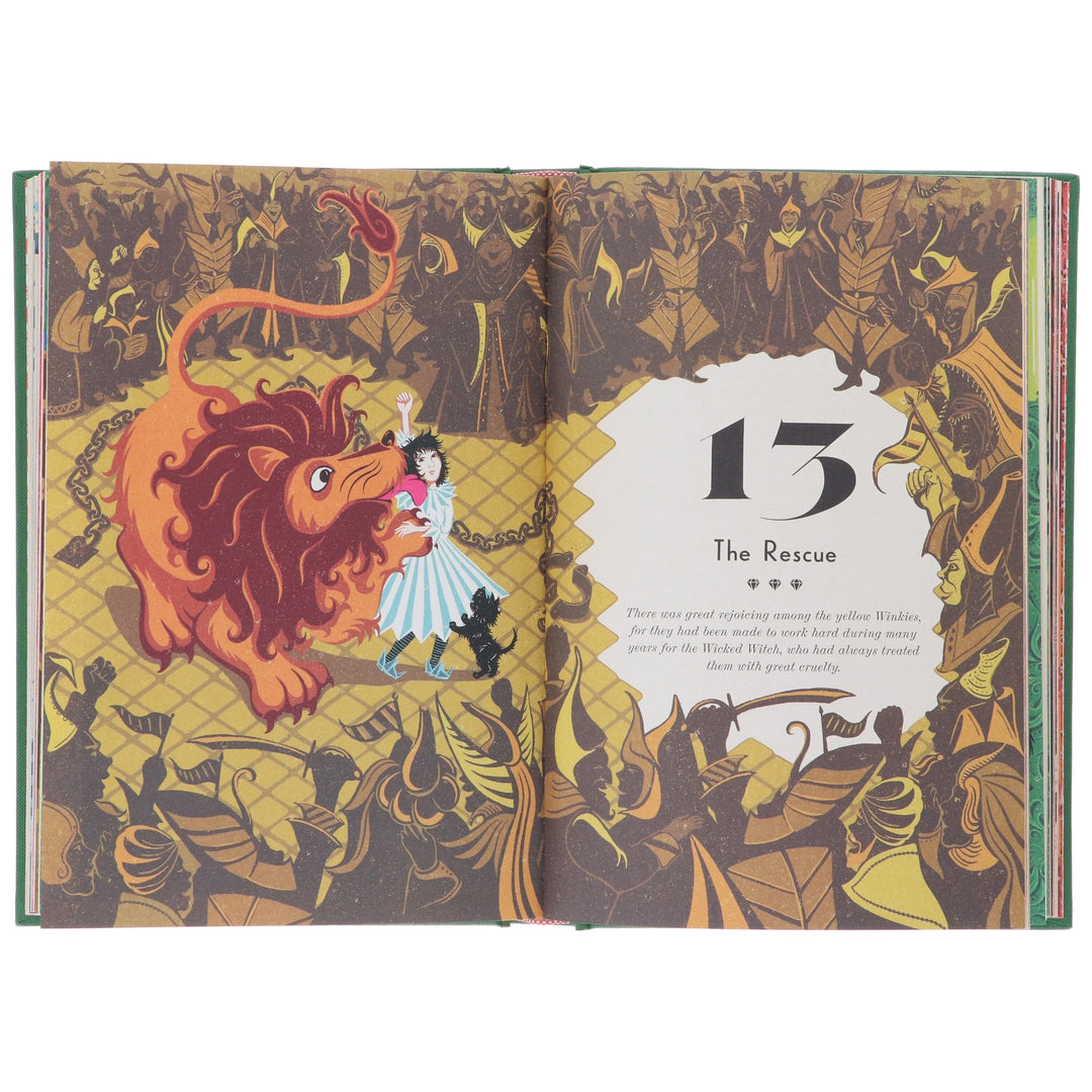 The Wonderful Wizard of Oz Interactive (MinaLima Edition) by L. Frank Baum - Fiction - Hardback (Illustrated with Interactive Elements)