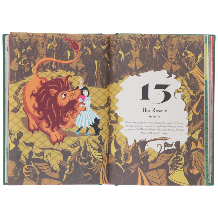 The Wonderful Wizard of Oz Interactive (MinaLima Edition) by L. Frank Baum - Fiction - Hardback (Illustrated with Interactive Elements)