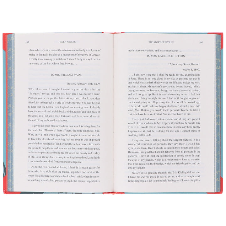 Story of My Life by Helen Keller (Wilco Classics) - Fiction - Sprayed Edge Hardback