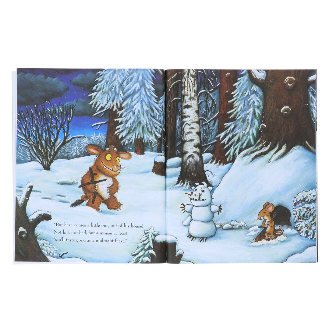 The Gruffalo Series by Julia Donaldson Illustrated 3 Picture Books Collection Set - Ages 3+ - Paperback/Hardback