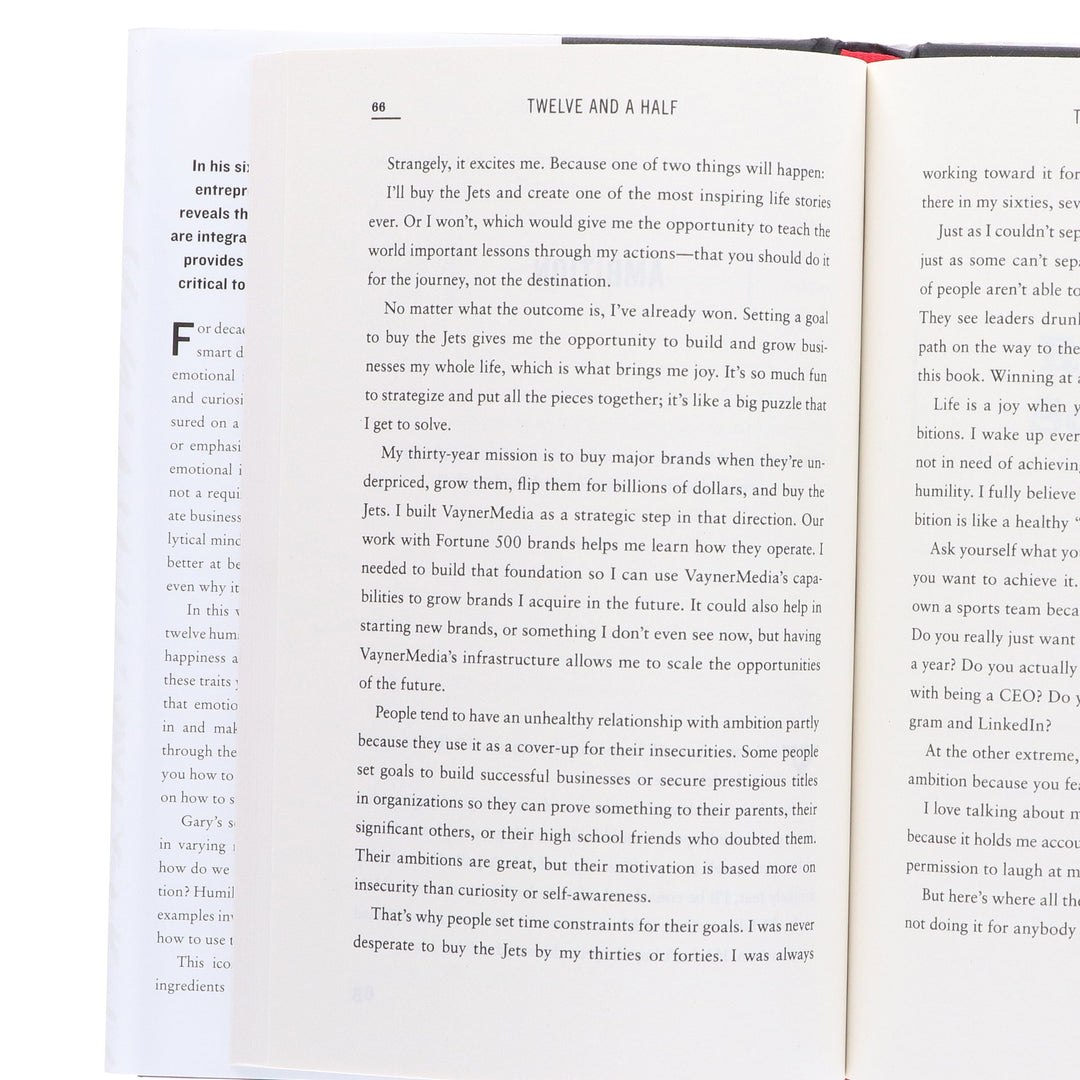 Twelve and a Half: Leveraging the Emotional Ingredients Necessary for Business Success By Gary Vaynerchuk - Non Fiction - Hardback