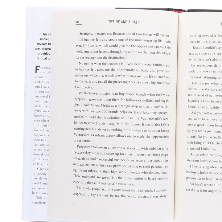 Twelve and a Half: Leveraging the Emotional Ingredients Necessary for Business Success By Gary Vaynerchuk - Non Fiction - Hardback