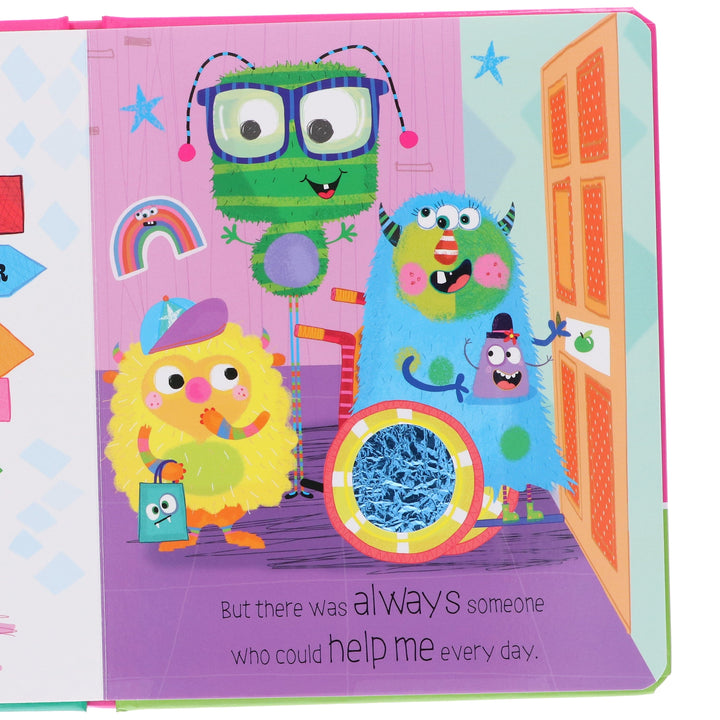 The Very Hungry Worry Monsters Touch and Feel Library Collection By Rosie Greening: 3 Books Set - Ages 3+ - Board Book