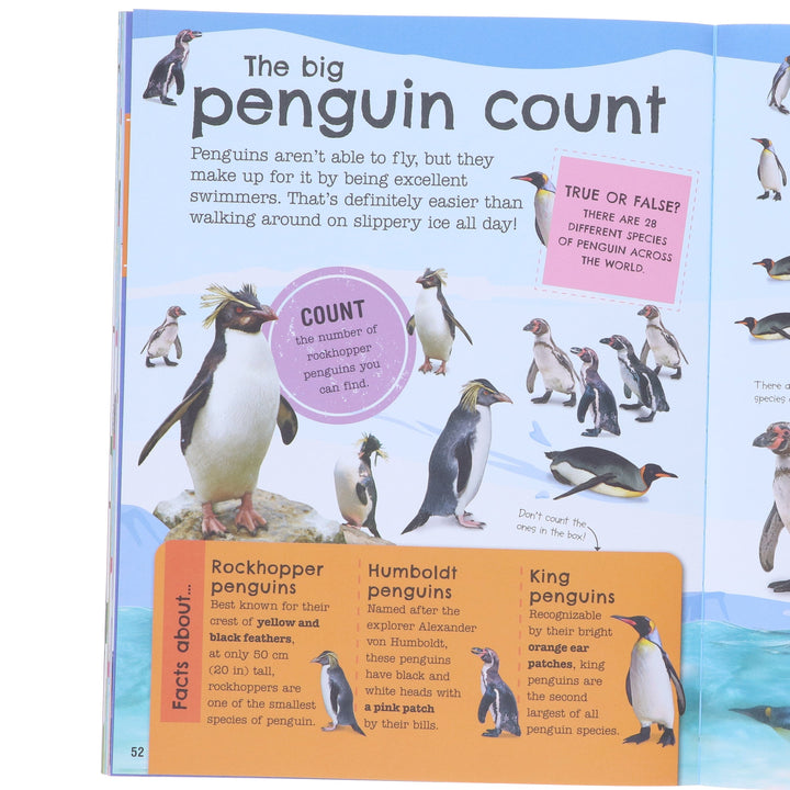 The Fact-Packed Activity Book: Animals by DK - Ages 5+ - Paperback
