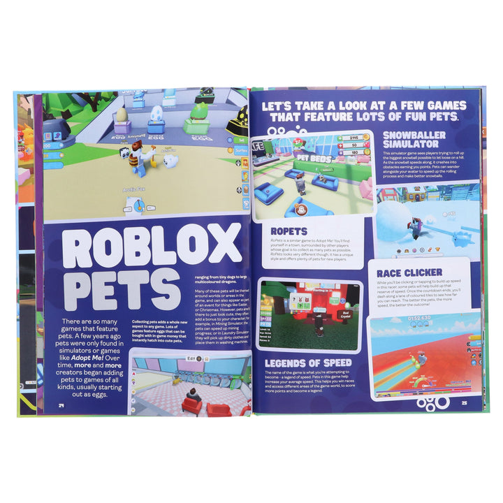 Roblox Ultimate Guide by GamesWarrior 2024 Edition - Age 9+ - Hardback 9-14 Little Brother Books Limited