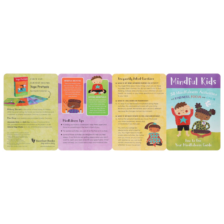 Mindful Kids: 50 Mindfulness Activities for Kindness, Focus and Calm by Whitney Stewart - Ages 4+ - Activity Card