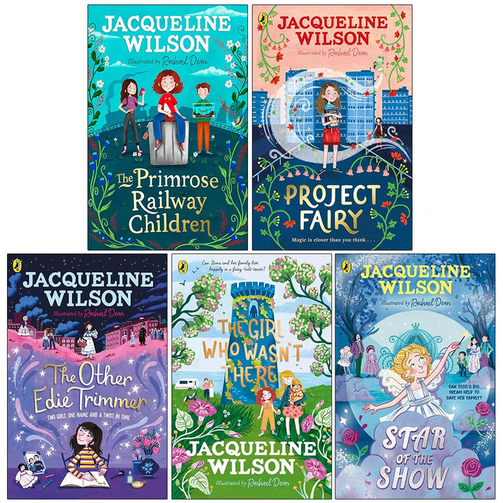 Jacqueline Wilson Collection Illustrated 5 Books Set - Ages 7+ - Paperback
