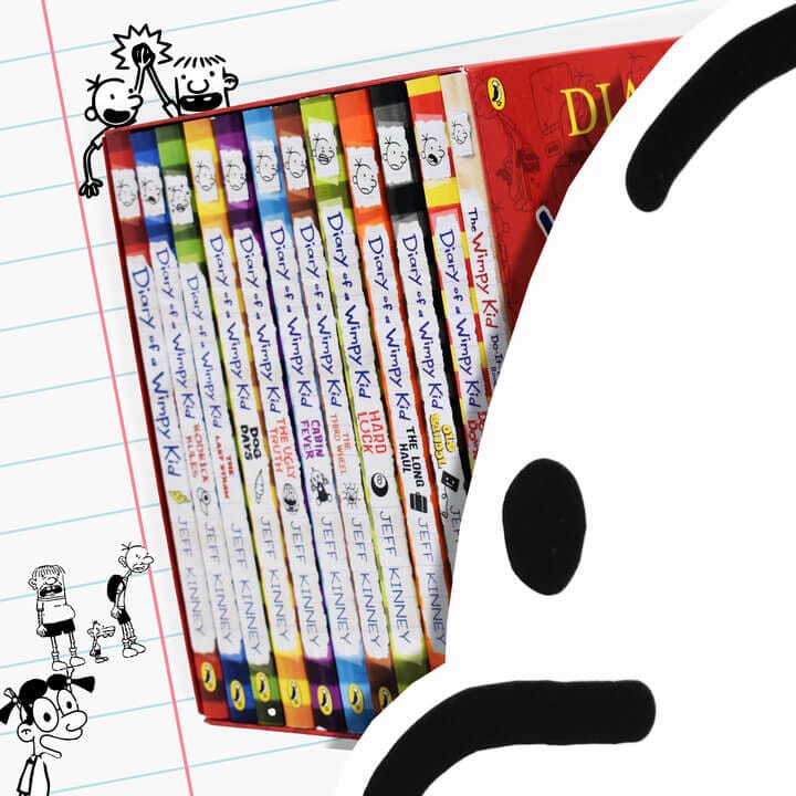Diary of a Wimpy Kid Box of Books – American Bookworm