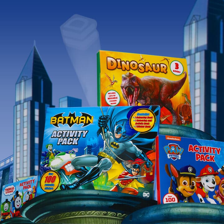 Dinosaur Activity Pack Colouring Books & Stickers 3 Books Collection Set - Ages 3+ - Paperback