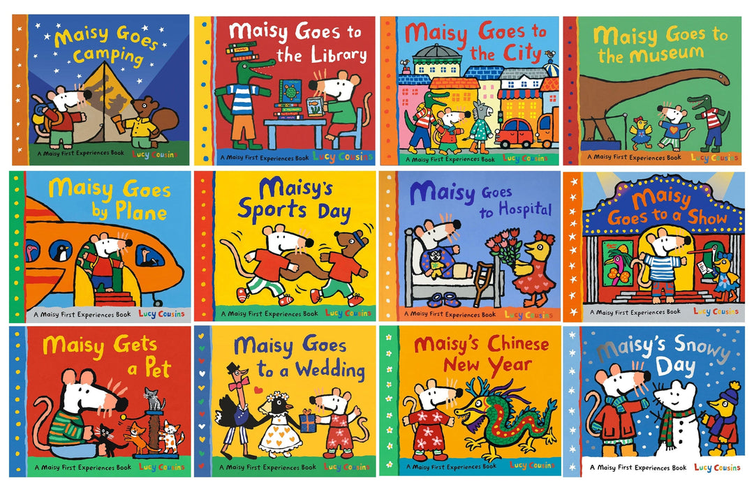 Maisy Mouse First Experiences (Set 2) By Lucy Cousins 12 Books Children Collection Set - Ages 2-5 - Paperback