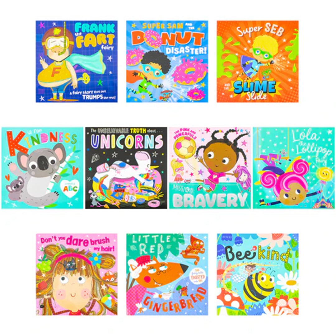 Children's Picture Books Collection 10 Books Set - Ages 3+ - Paperback