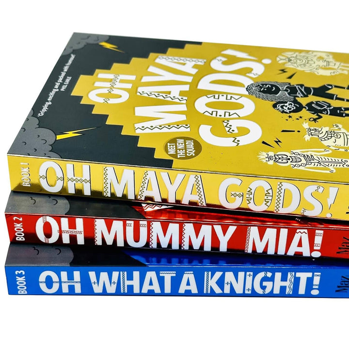 Gods Squad Series by Maz Evans 3 Books Collection Set - Ages 9-11 - Paperback