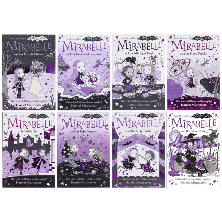 Mirabelle Series (Books 9-16) by Harriet Muncaster: Illustrated 8 Books Collection Set (Isadora Moon) - Ages 5-8 - Paperback