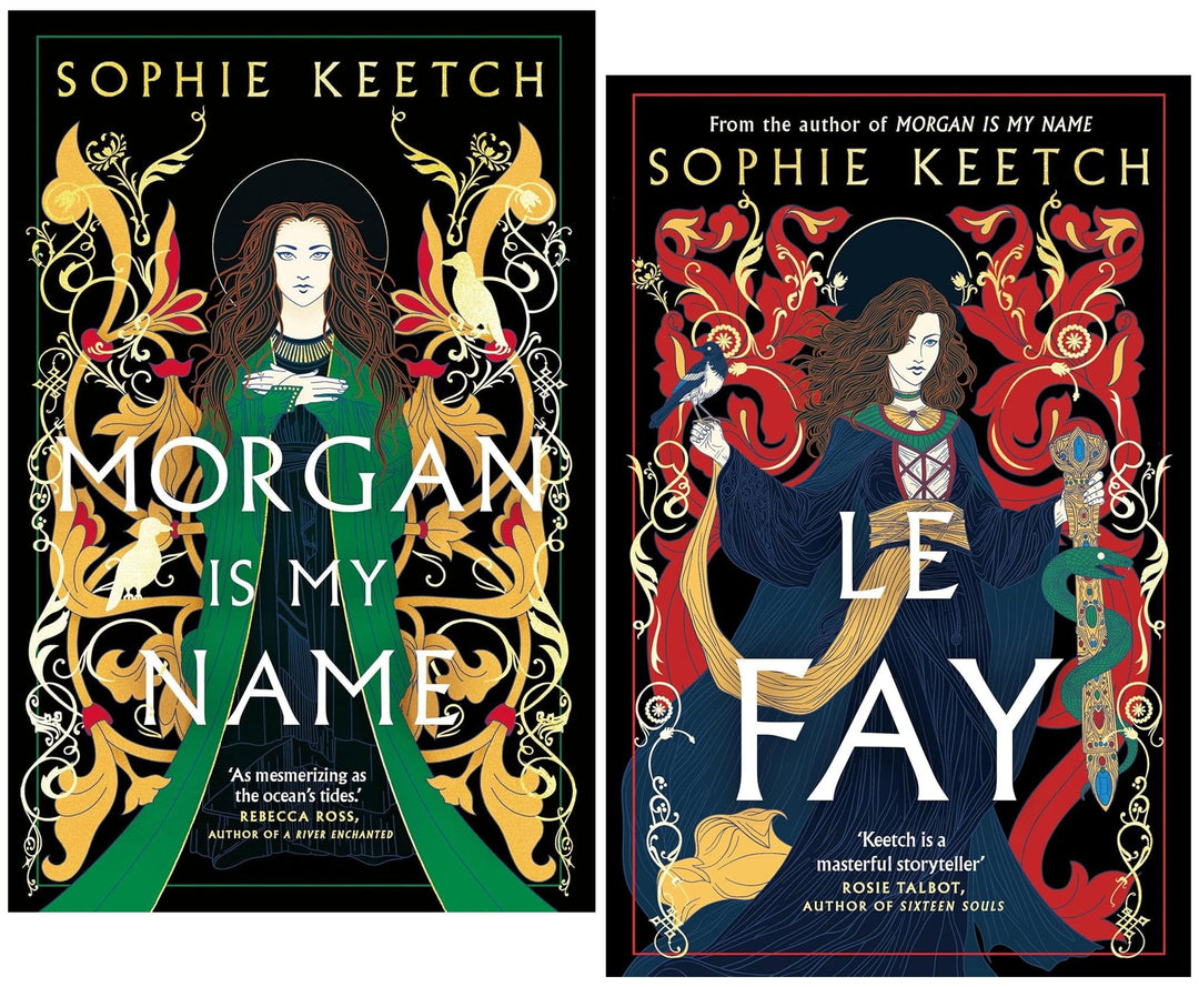 The Morgan Le Fay Trilogy by Sophie Keetch 2 Books Collection Set - Fiction - Paperback