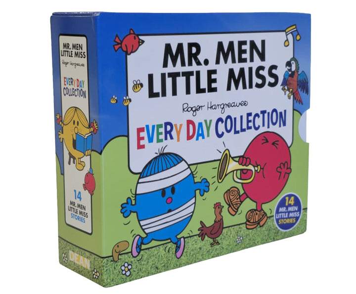 Mr Men & Little Miss Everyday Collection by Roger Hargreaves 14 Stories Book Box Set - Ages 0-5 - Paperback