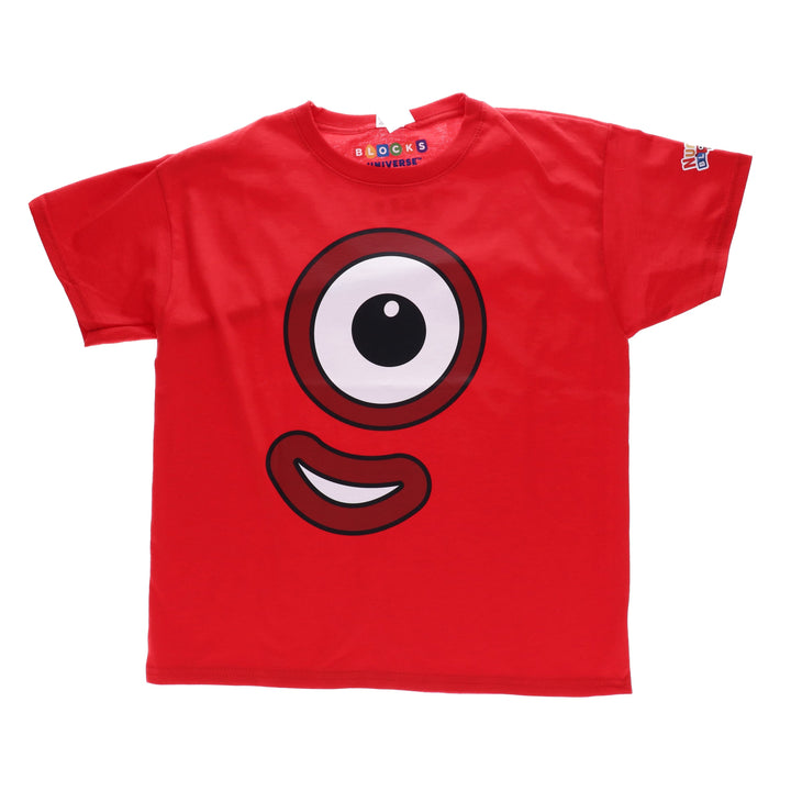 Numberblocks - Numberblock One's Face Kids T-Shirt