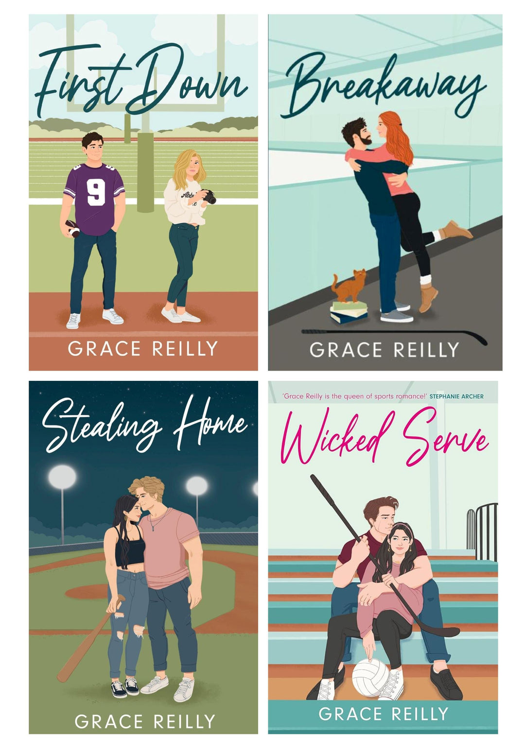 Beyond The Play Series By Grace Reilly 4 Books Collection Set - Fiction - Paperback