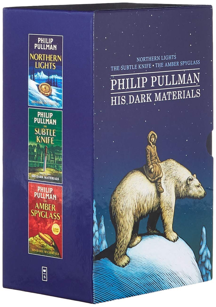 His Dark Materials trilogy by Philip Pullman (Northern Lights, Subtle Knife & Amber Spyglass) 3 Books Collection Box Set - Ages 11+ - Paperback
