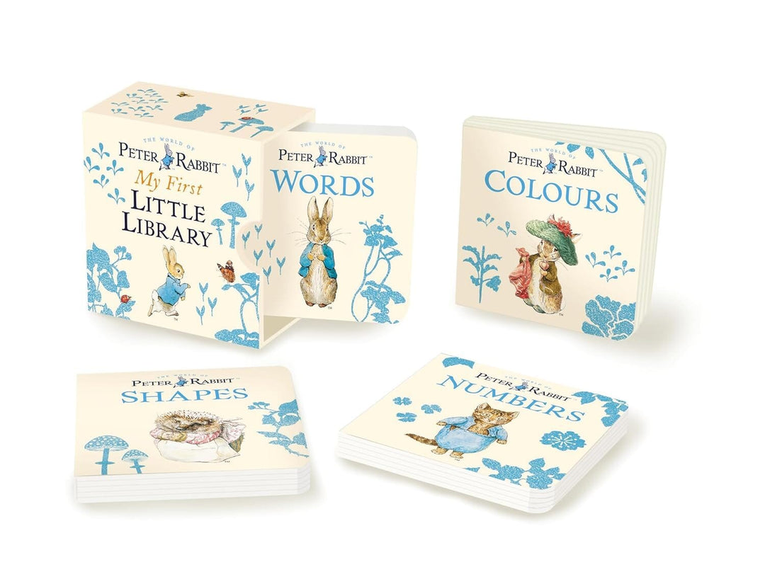 Peter Rabbit My First Little Library by Beatrix Potter 4 Books Collection Box Set - Ages 2+ - Board Book