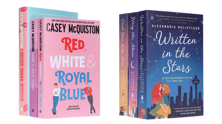 Written in the Stars Series by Alexandria Bellefleur & Casey McQuiston Collection 6 Books Set - Fiction - Paperback