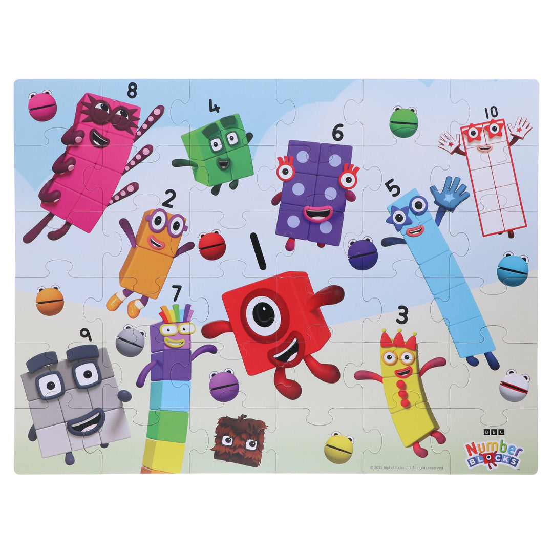 Numberblocks: First Numbers Jigsaw and Book: Learn to count with this Fun Numbers and Giant 36-piece jigsaw! - Ages 3+ - Board Book