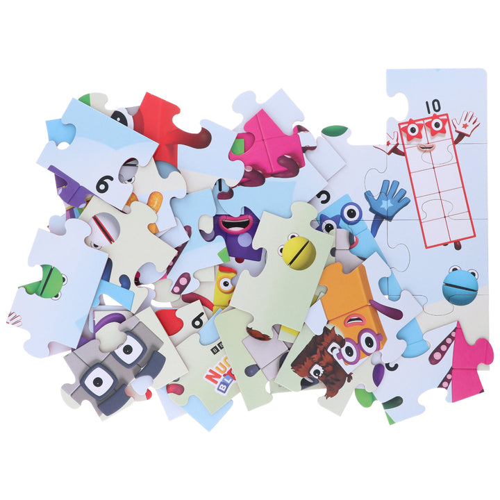 Numberblocks: First Numbers Jigsaw and Book: Learn to count with this Fun Numbers and Giant 36-piece jigsaw! - Ages 3+ - Board Book