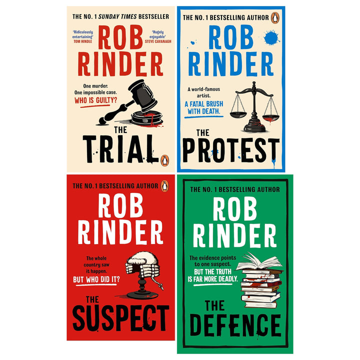 Rob Rinder Collection 4 Books Set - Fiction - Paperback/Hardback