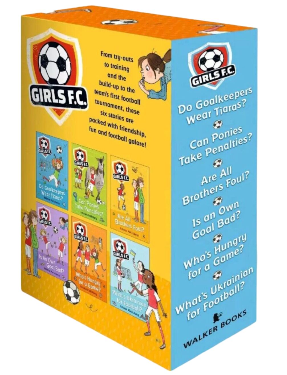 Girls F.C. Series By Helena Pielichaty: The Best Team For Football & Friendship! 6 Books Collection Box Set - Ages 9+ - Paperback