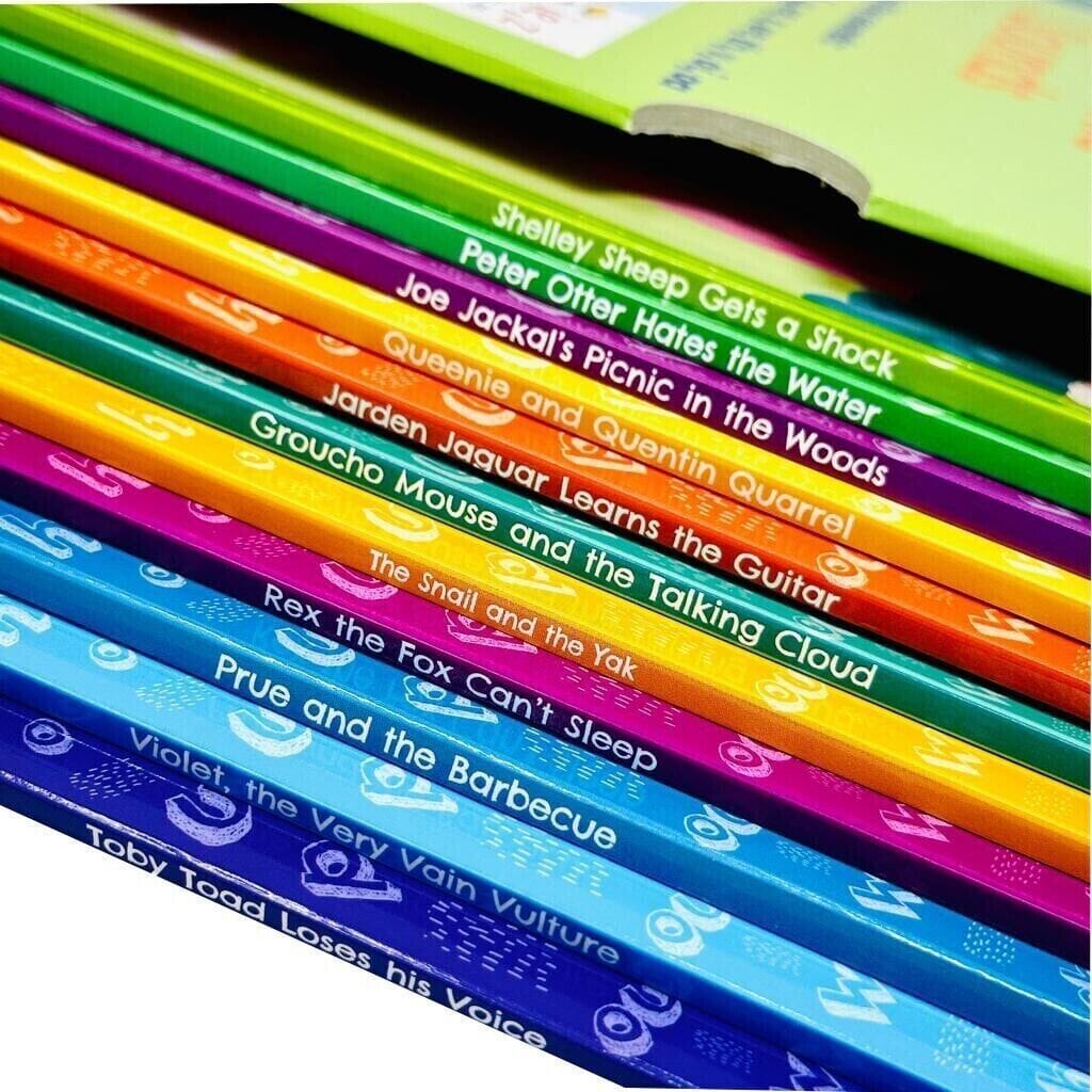 My Third Phonic Sounds (Level 3) with Included Fun Activities 12 Books Collection Box Set - Ages 4+ - Paperback