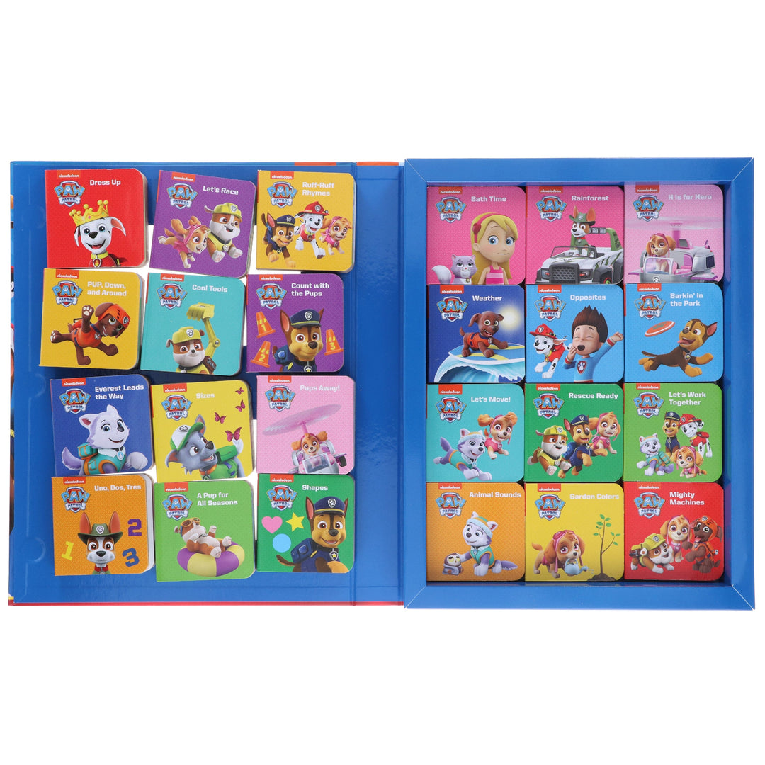 Nickelodeon PAW Patrol Chase, Skye, Marshall, and More! by PI Kids Deluxe 24-Book Set - Ages 0-6 - Board Book