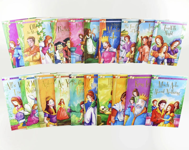 20 Shakespeare Children's Stories Books Complete Collection Box Set - Ages 7-9 - Paperback 7-9 Sweet Cherry Publishing