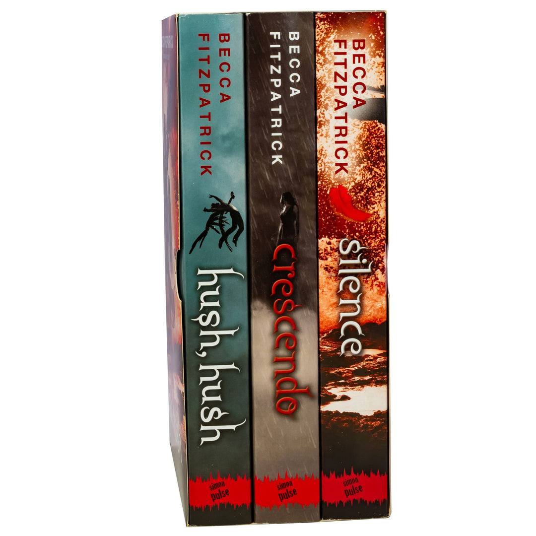 Hush Hush 3 Books Collection Box Set By Becca Fitzpatrick - Adult - Paperback Adult Simon and Schuster