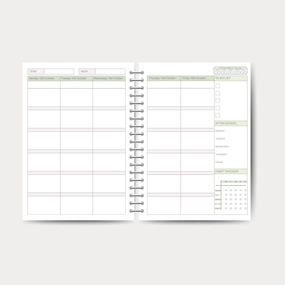 One Lesson At A Time 2026-2027 Teacher Planner - Olive Edition - Spiral Bound Hardback
