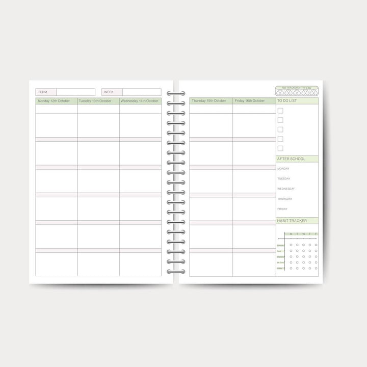 One Lesson At A Time 2026-2027 Teacher Planner - Olive Edition - Spiral Bound Hardback