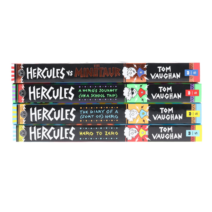 Hercules Series by Tom Vaughan Illustrated 4 Books Collection Set - Ages 8-12 - Paperback