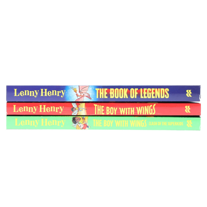 The Boy With Wings Series by Lenny Henry 3 Books Collection Set - Ages 8+ - Paperback