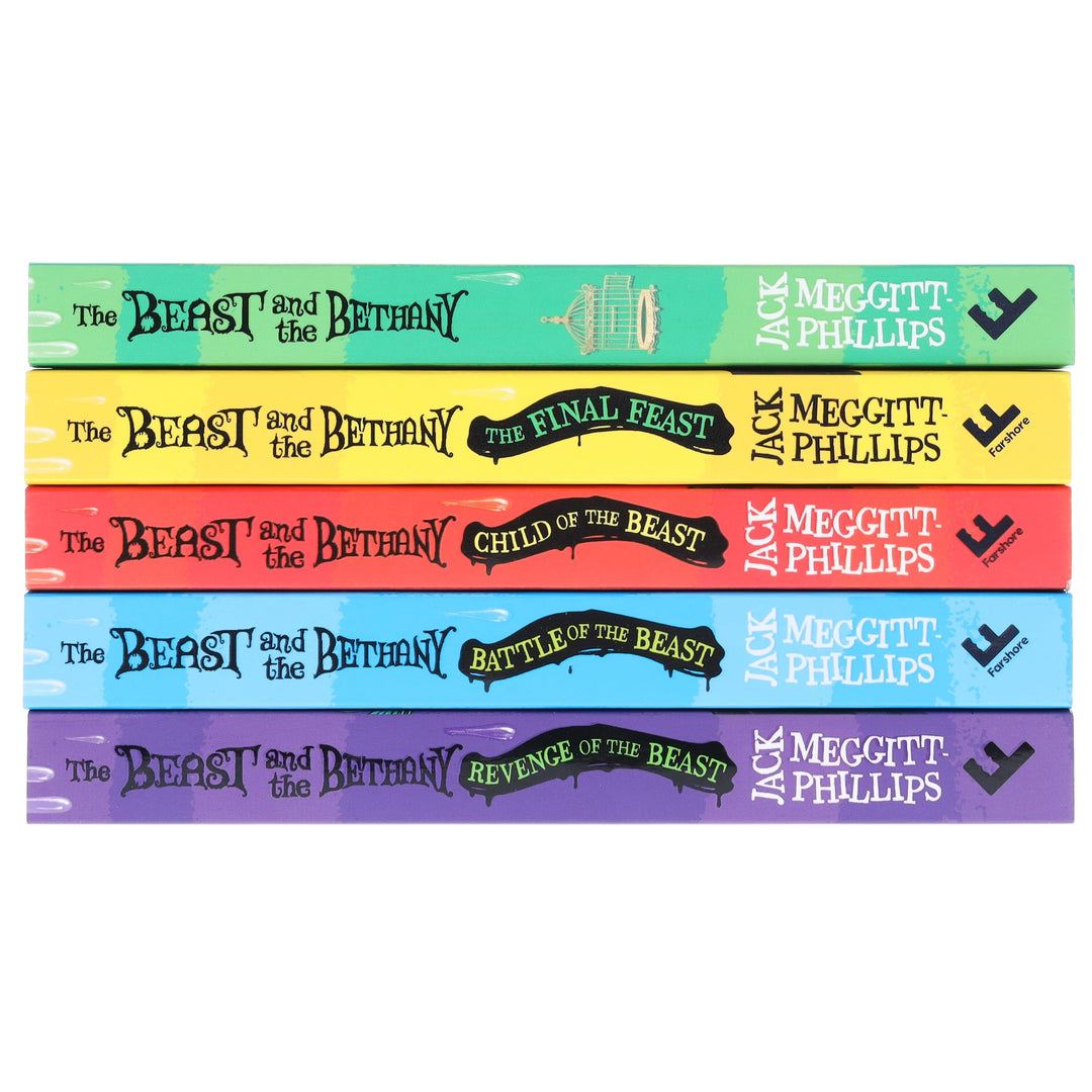 The Beast and the Bethany Series By Jack Meggitt-Phillips Illustrated 5 Books Collection Set - Ages 8+ - Paperback