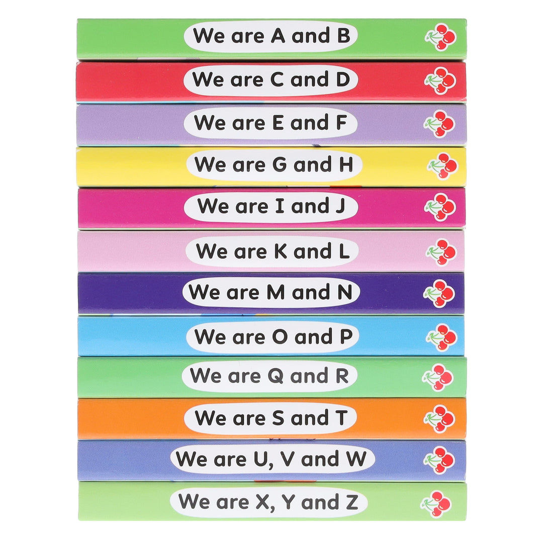 A Case of Alphablocks 12 Mini Books Collection Box Set - Ages 0-5 - Board Book